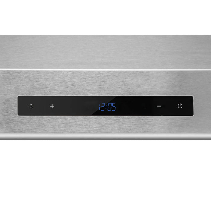 Kostch KOS-30RH06H 30" Wall-Mount Range Hood – Stainless Steel, 3-Speed Ventilation, LED Lighting