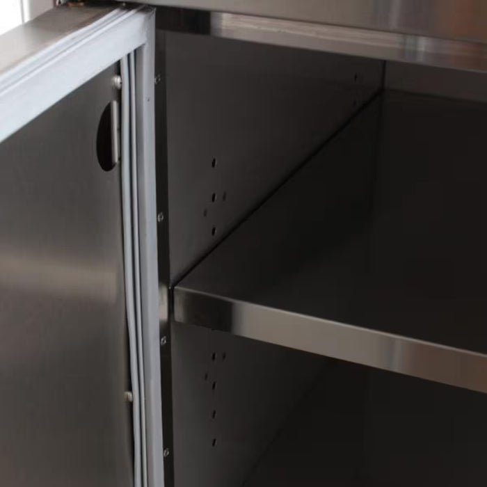 Blaze BLZ-DRY-STG2-SC 32" Dry Storage Cabinet with Soft-Close Doors, Stainless Steel Outdoor Kitchen Storage