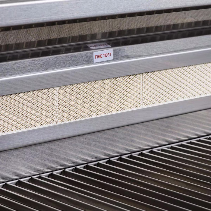 Blaze BLZ-5LTE3-LP 40" 5-Burner Built-In Liquid Propane Grill, 70,000 BTU, Stainless Steel LTE Plus Outdoor Grill with Lights