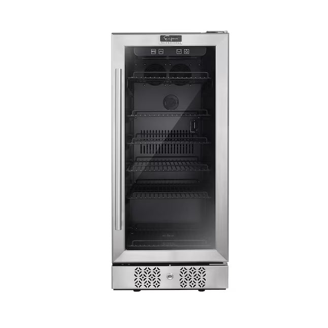 Empava EMPV‑BR01S 6‑Bottle Wine & Beverage Cooler – Compact Built‑In or Freestanding Refrigerator