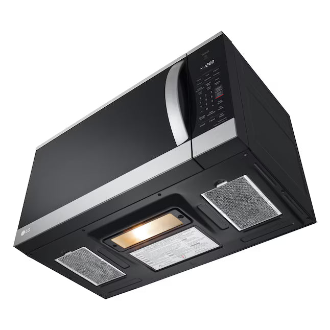 LG MVEM1825F 1.8 cu. ft. Over-the-Range Smart Microwave Oven in Stainless Steel – 950 Watts, EasyClean® Interior, Sensor Cooking, and Wi-Fi Smart Control