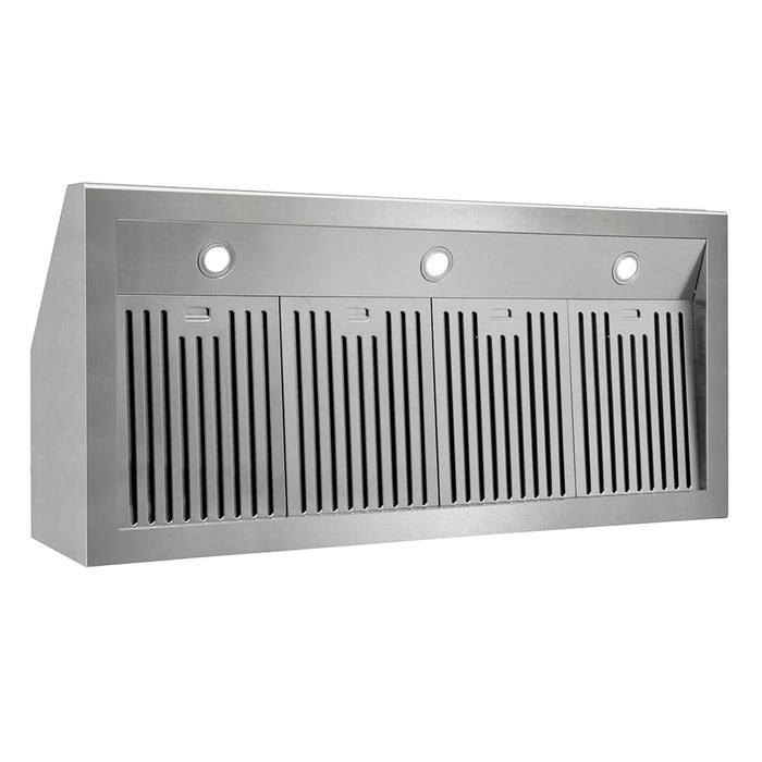 Kostch KOS-48RH06H 48" Wall-Mount Range Hood – Stainless Steel, 3-Speed Ventilation, LED Lighting