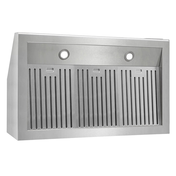 Kostch KOS-36RH06H 36" Wall-Mount Range Hood – Stainless Steel, 3-Speed Ventilation, LED Lighting