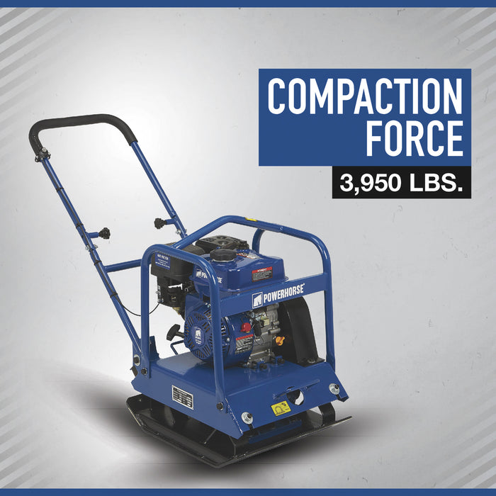 Powerhorse 52313 Plate Compactor Single Direction 212cc Gas Powered