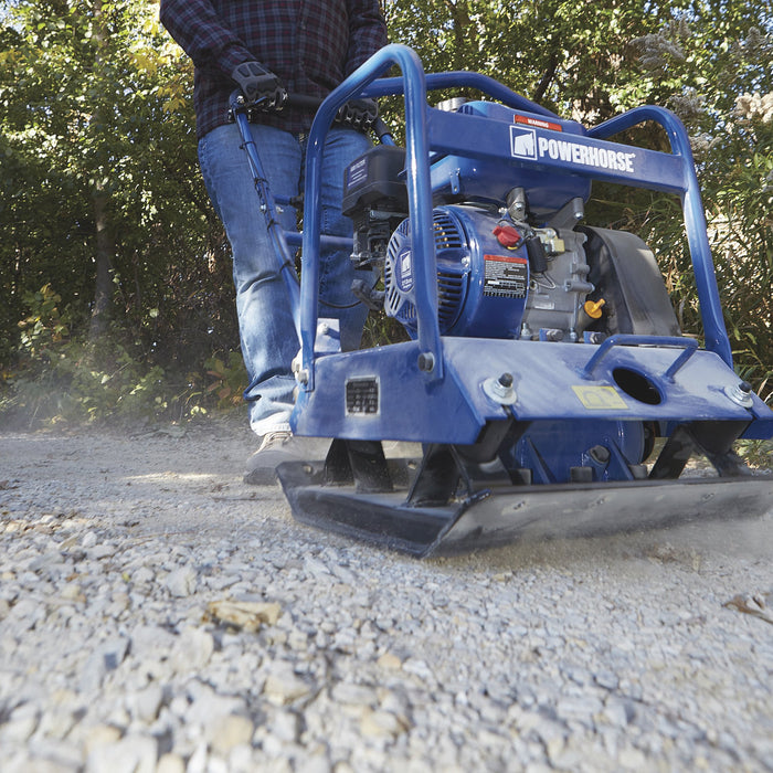 Powerhorse 52313 Plate Compactor Single Direction 212cc Gas Powered