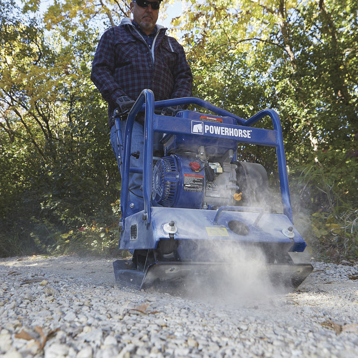 Powerhorse 52313 Plate Compactor Single Direction 212cc Gas Powered