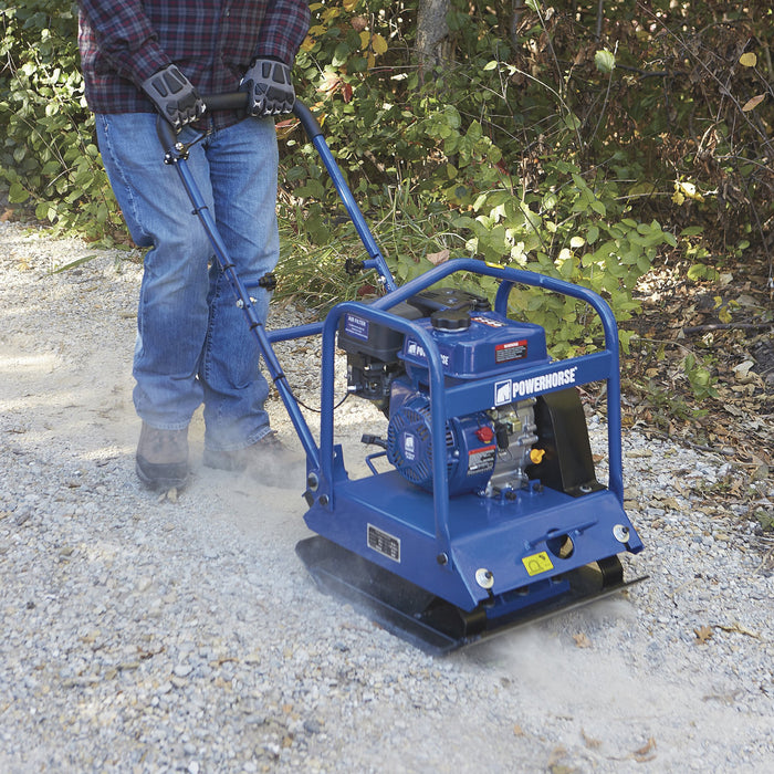 Powerhorse 52313 Plate Compactor Single Direction 212cc Gas Powered