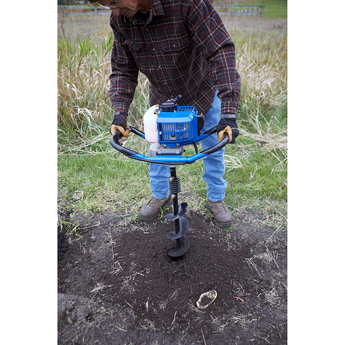 Powerhorse 5719057 1-Person Earth Auger 52cc Gas Powered Two-Stroke Post Hole Digger