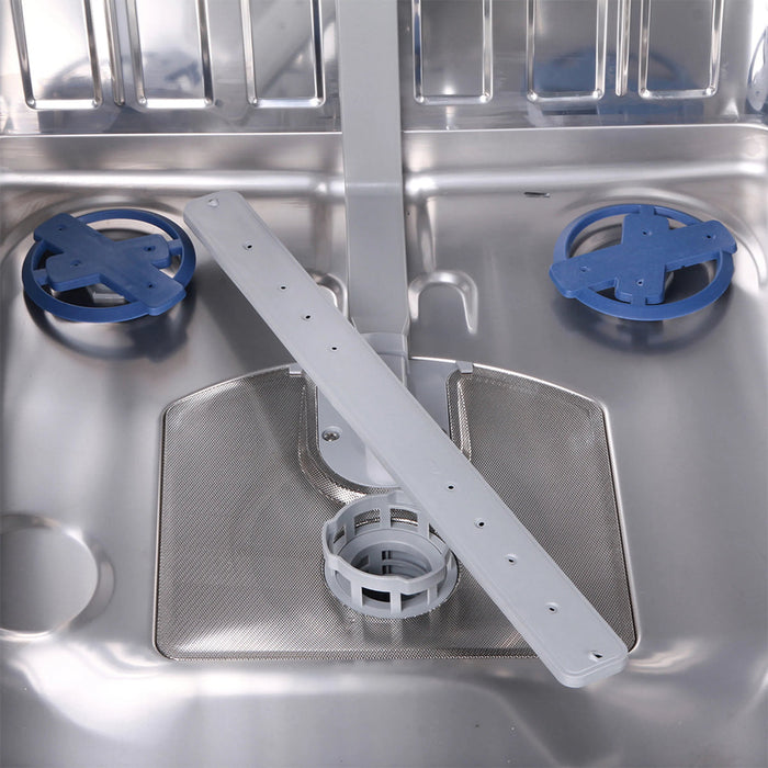 Kostch KOS‑24DWH06H‑W 24" Top Control Built‑In Dishwasher with Third Rack – White, 47 dBA, ENERGY STAR®