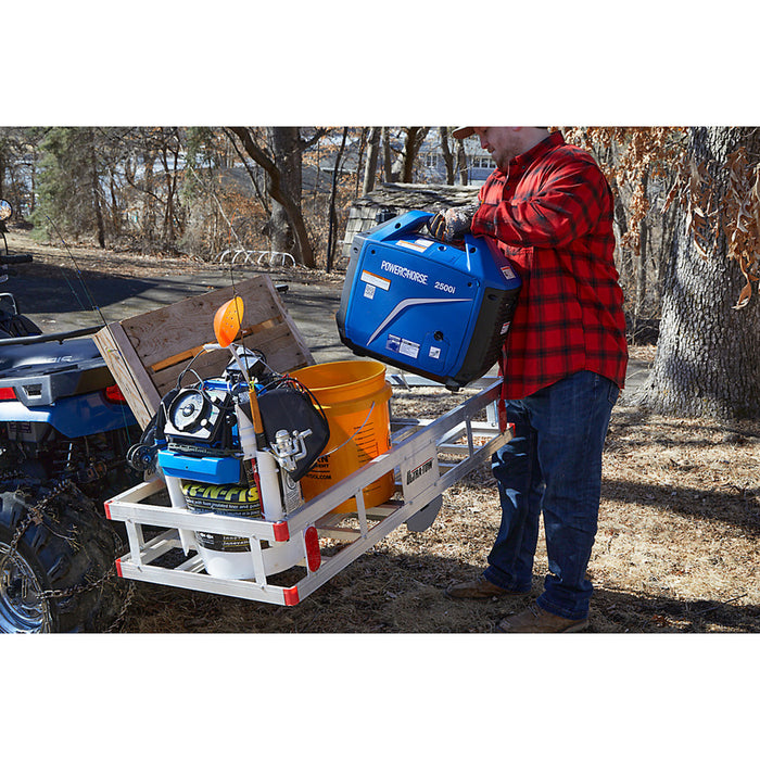 Powerhorse 6075628 Inverter Generator 2500 Surge Watts Gas Powered Portable Recoil Start