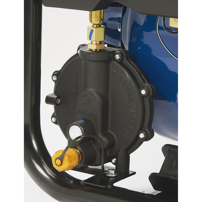 Powerhorse 6075652 Portable Generator 9500 Surge Watts Dual Fuel Gas Propane Electric Start