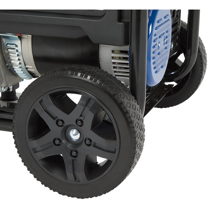 Powerhorse 6075695 Portable Generator 12500 Surge Watts Tri Fuel Gas Propane Natural Gas Electric Start