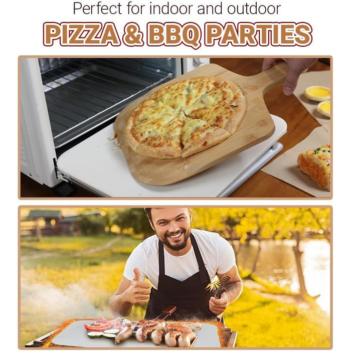 Vero Hardware 8 PCS Pizza Stone Set
