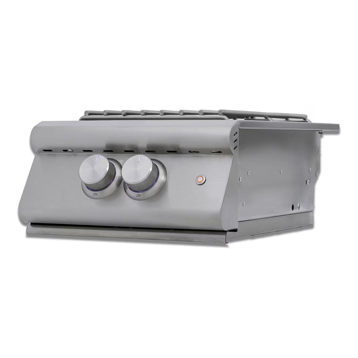 Blaze BLZ‑PBLTE3‑NG LTE Plus Power Burner, Natural Gas Outdoor Side Burner, 30,000 BTU, Stainless Steel