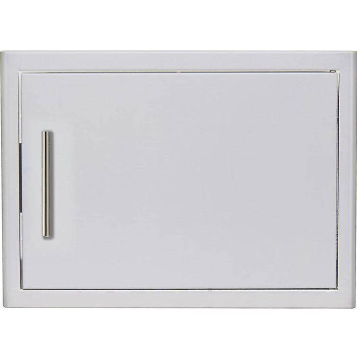 Blaze BLZ-SH-2417-R-SC 24" x 17" Single Horizontal Access Door with Reversible Soft-Close Hinges, Stainless Steel Outdoor Kitchen Storage