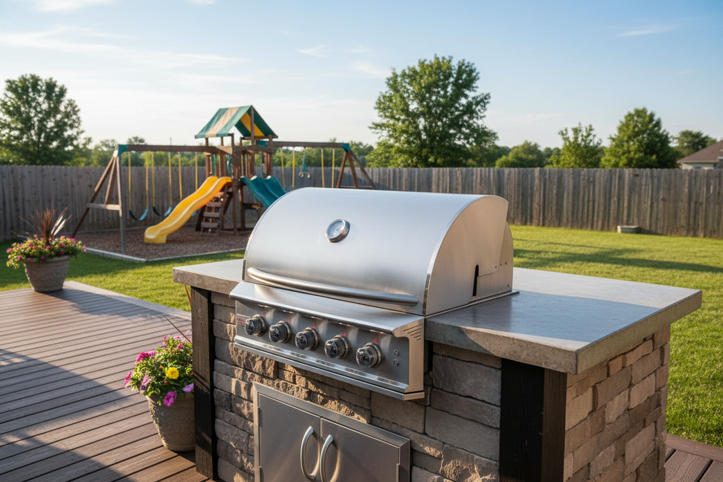 Blaze BLZ-3PRO-NG 30" 3-Burner Built-In Natural Gas Grill, 42,000 BTU, Stainless Steel Blaze Pro Outdoor Grill