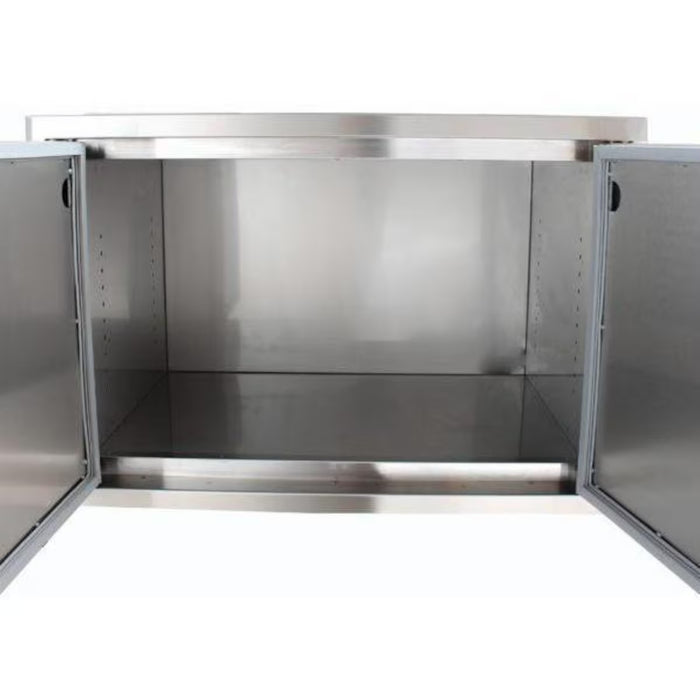 Blaze BLZ-DRY-STG2-SC 32" Dry Storage Cabinet with Soft-Close Doors, Stainless Steel Outdoor Kitchen Storage