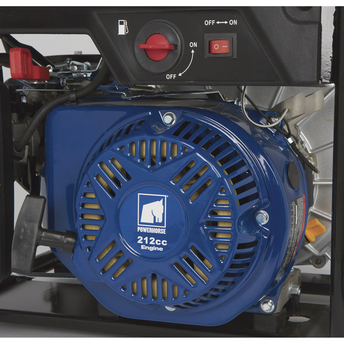 Powerhorse 750127 Trash Pump 3-Inch 197 GPM Gas Powered Extended Run