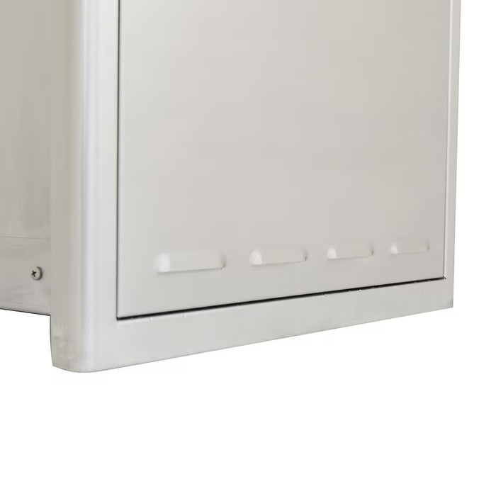 Blaze BLZ‑TRLP‑DRW‑H LP Tank & Trash Drawer, Stainless Steel Outdoor Kitchen Drawer with Dual Storage