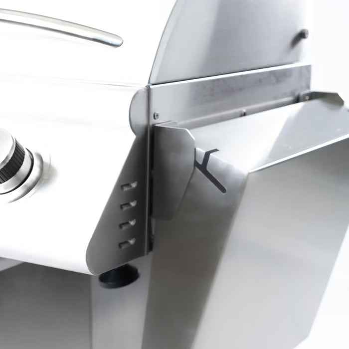 Blaze BLZ-ELEC-21 21" Freestanding Electric Grill, 1500W 120V, Stainless Steel Outdoor BBQ