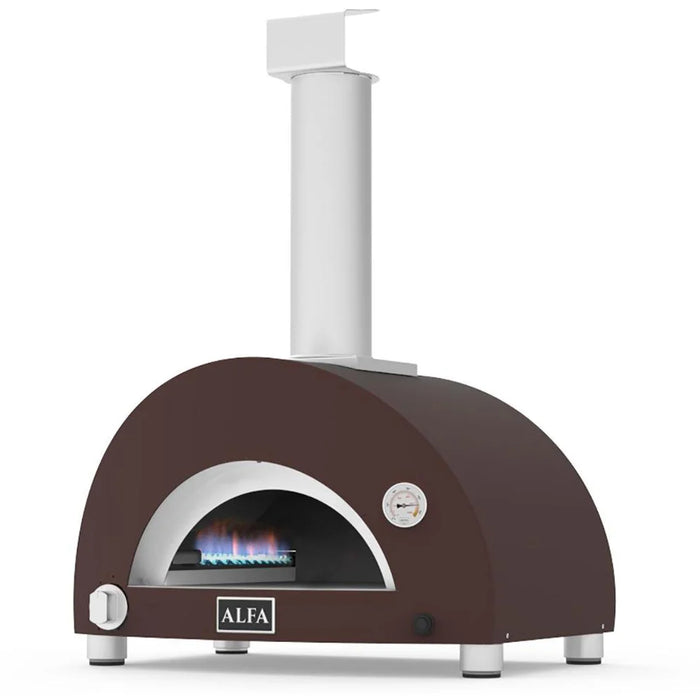 Alfa Moderno 1 Pizze FXMD-1P-GRAM-U Gas Pizza Oven