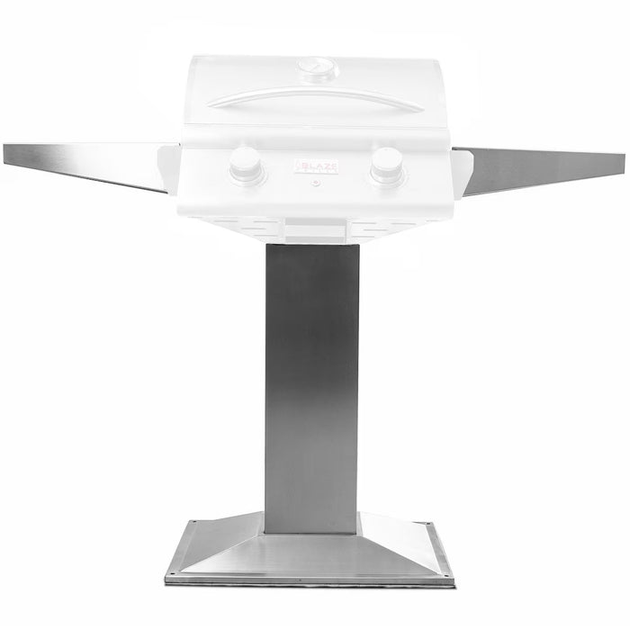 Blaze BLZ-ELEC21-BASE Electric Grill Pedestal Stand for 21" Blaze BLZ-ELEC-21, Stainless Steel Outdoor Accessory