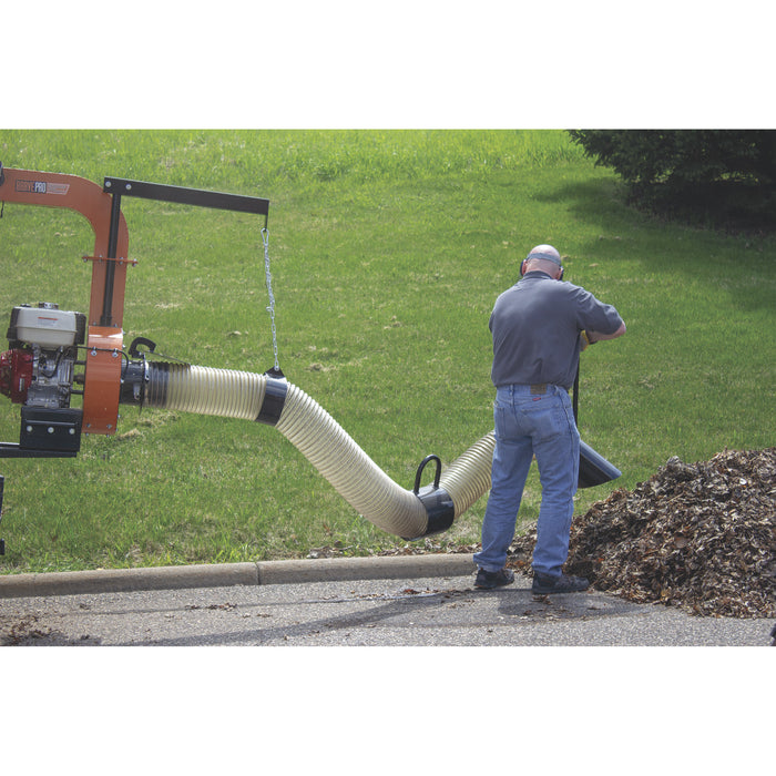 Brave BRPTL140H 3,500 CFM Truck Loader Vacuum – 390cc Honda GX390, 8‑In Urethane Intake Hose