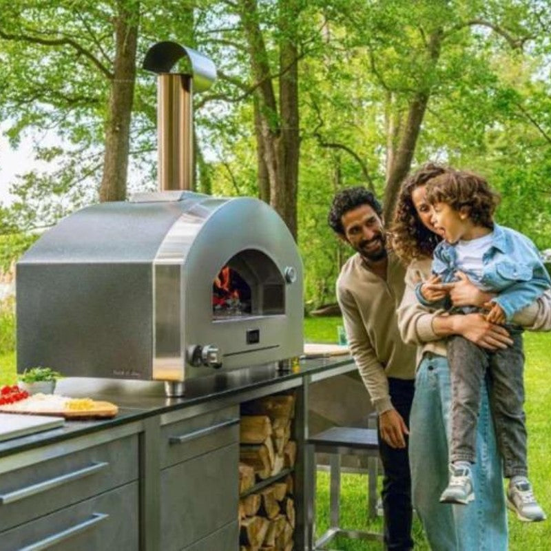 Alfa Futuro 2 Pizze Gas Outdoor Pizza Oven FXFT-2P-GNEGO-U