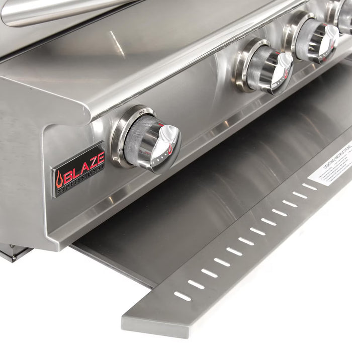Blaze BLZ-4PRO-LP 32" 4-Burner Built-In Liquid Propane Grill, 56,000 BTU, Stainless Steel Blaze Pro Outdoor Grill