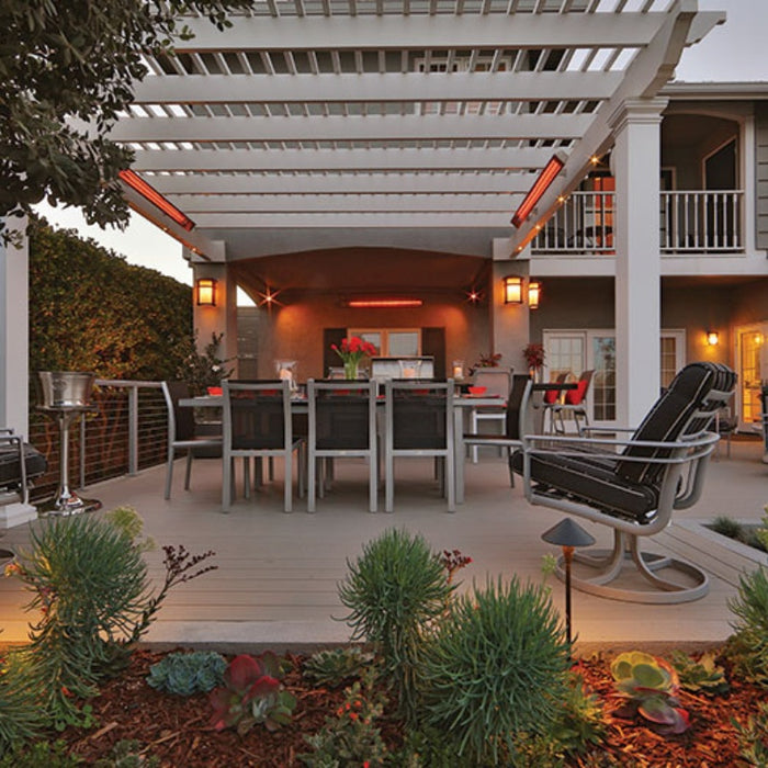 Infratech SL-3024 Slimline Heater, Stainless Steel with Aluminum Housing, 63.5", 3000W, 240V – Part #21-5040