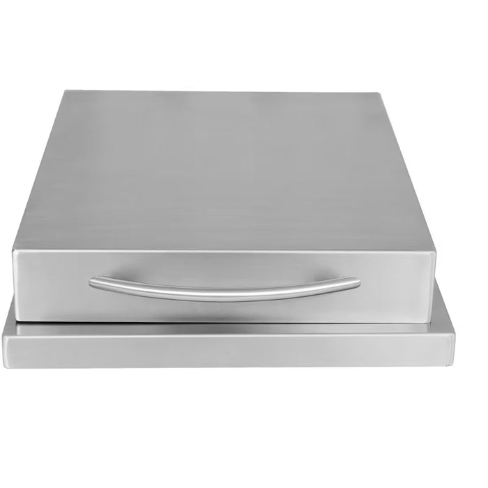 Blaze BLZ-SB1-NG Single Side Burner, Natural Gas Outdoor Side Burner, 12,000 BTU, Stainless Steel