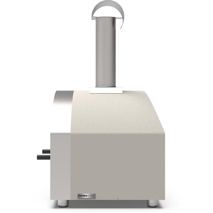 Alfa Futuro 4 Pizze Gas Outdoor Pizza Oven FXFT-4P-MNEGO-U – Wrinkle Black, 4-Pizza Capacity, Countertop, 1,000 °F Max Temp