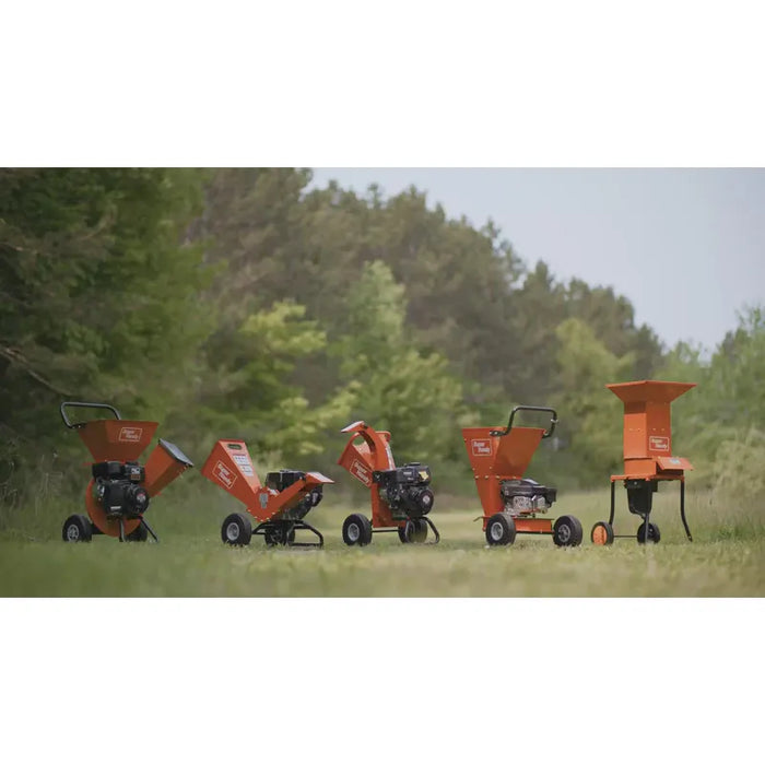 Super Handy GUO035 7HP Compact Wood Chipper / Shredder 3" Branch Capacity – Recoil Start