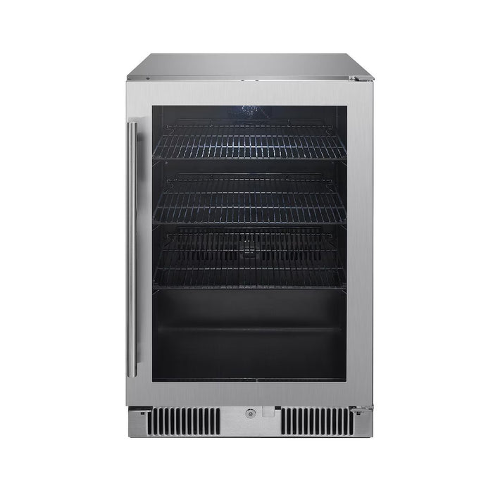 Blaze BLZ‑GDBEV20‑4.5 20" Outdoor Rated Beverage Cooler, 4.5 cu ft Stainless Steel Outdoor Fridge