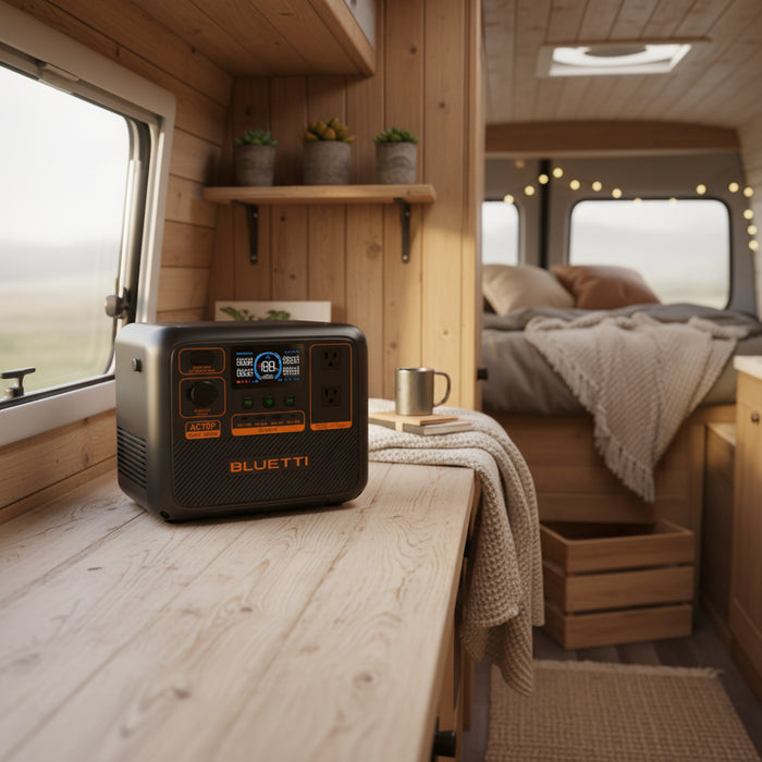 BLUETTI Premium 80 (AC70P) Portable Power Station – 1000W 864Wh LiFePO₄ Solar Generator