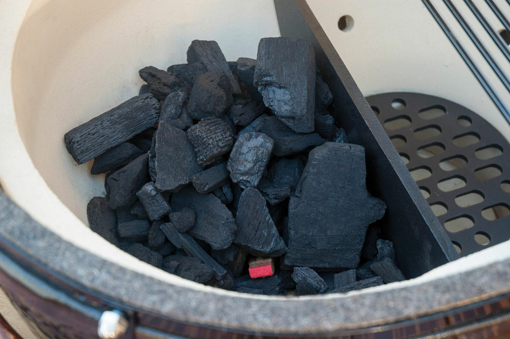 Primo All-In-One X-Large Charcoal Ceramic Grill | Kamado Style BBQ Smoker & Grill