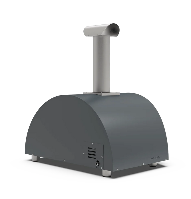 Alfa Moderno 3 Pizze Natural Gas Outdoor Pizza Oven FXMD-3P-MGRIA-U – Anthracite Grey, 3-Pizza Capacity, Countertop, 1,000 °F Max Temp