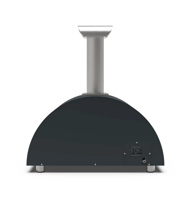 Alfa Moderno 3 Pizze Natural Gas Outdoor Pizza Oven FXMD-3P-MGRIA-U – Anthracite Grey, 3-Pizza Capacity, Countertop, 1,000 °F Max Temp