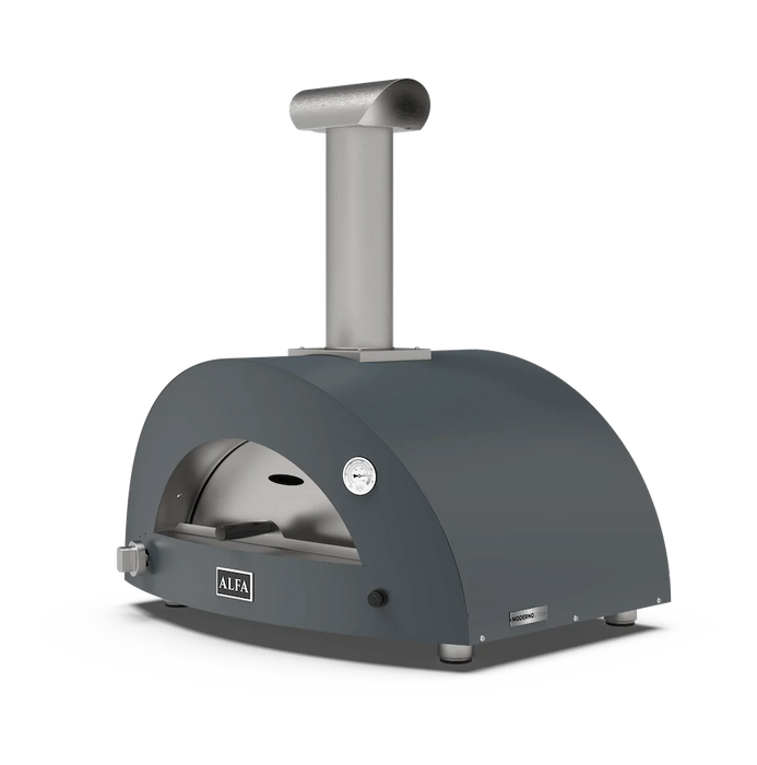 Alfa Moderno 2 Pizze Gas Outdoor Pizza Oven FXMD-2P-GGRIA-U – Anthracite Grey