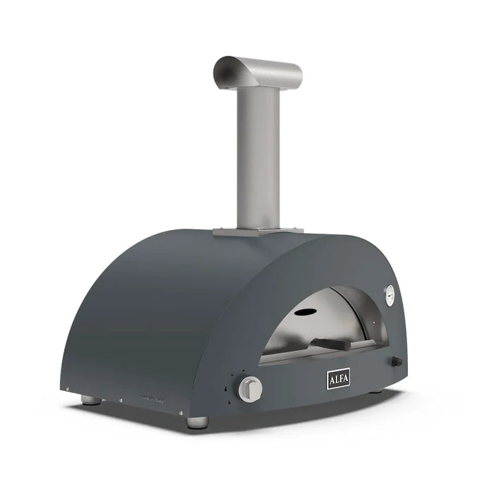 Alfa Moderno 2 Pizze Gas Outdoor Pizza Oven FXMD-2P-GGRIA-U – Anthracite Grey