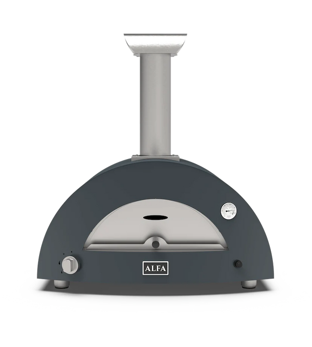 Alfa Moderno 2 Pizze Gas Outdoor Pizza Oven FXMD-2P-GGRIA-U – Anthracite Grey