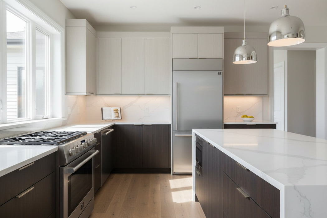 Forno FBDL-003-01US Appliance Package – FFSEL6012-30 Electric Range + FFFFD1785-31 Bottom Freezer Refrigerator