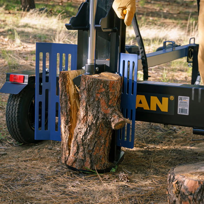 Firman Power Equipment GS2201 22‑Ton Portable Log Splitter – Vertical & Horizontal Operation, 196cc Engine, Auto‑Return Valve, Low‑Oil Shut‑off