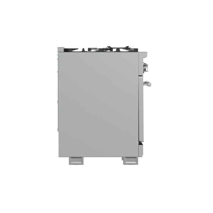 Forno Capriasca FFSGS6260-30 30" Freestanding Gas Range – 5 Sealed Burners, 100,000 BTU, 4.32 cu ft Convection Oven, Stainless Steel