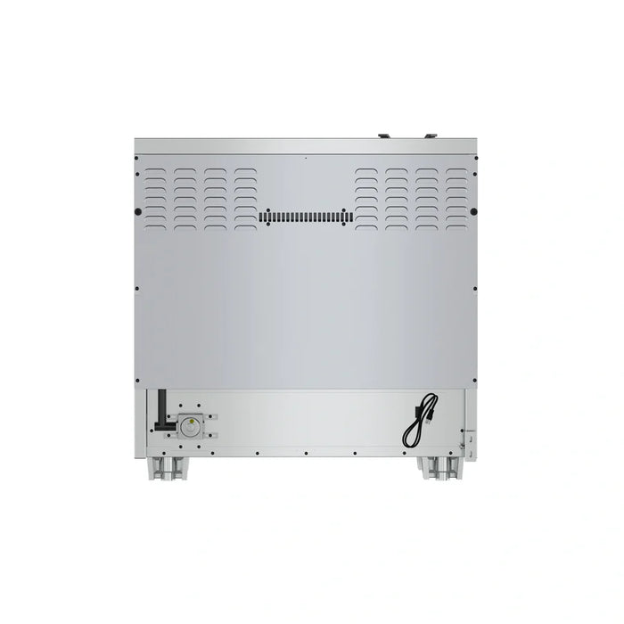 Forno Capriasca FFSGS6260-36 36" Freestanding Gas Range – 6 Brass Burners, 120,000 BTU Cooktop, 5.36 cu ft Convection Oven, Stainless Steel