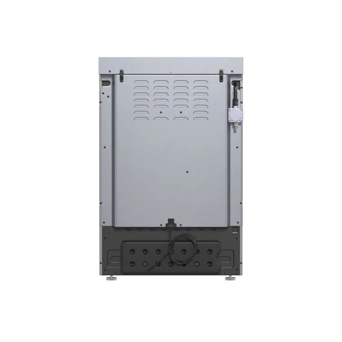 Forno Breno FFSGS6272-24 24" Freestanding Gas Range – 4 Burners, 2.3 Cu. Ft. Oven, 38,000 BTU, Stainless Steel