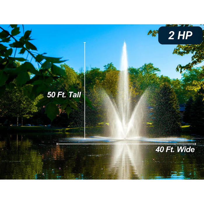 Scott Aerator Atriarch Pond Fountain