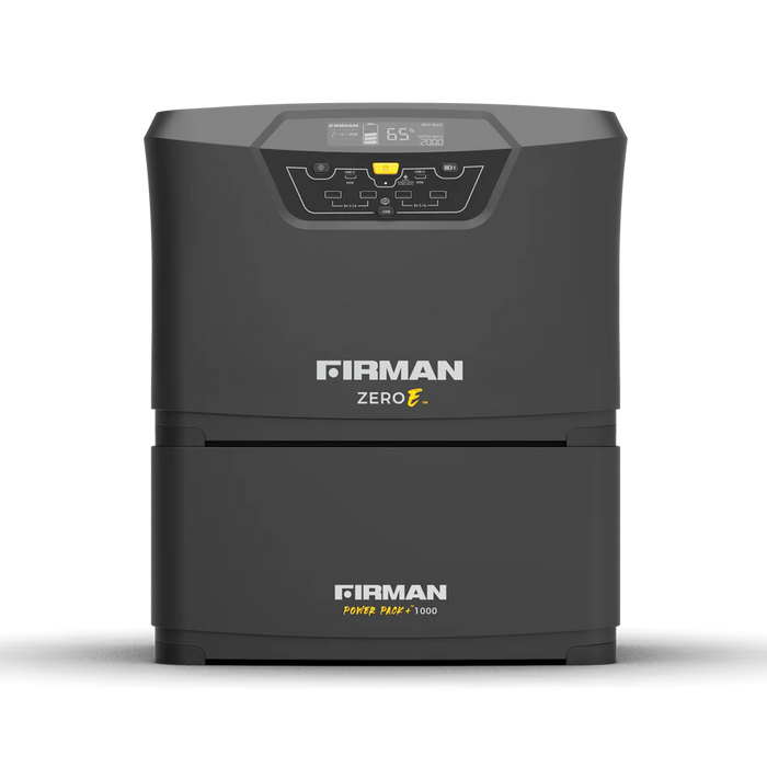 Firman Zero‑E Expandable Power Station Combo – 2080 Wh LiFePO₄, 2000 W Output, Base + 1 Expansion