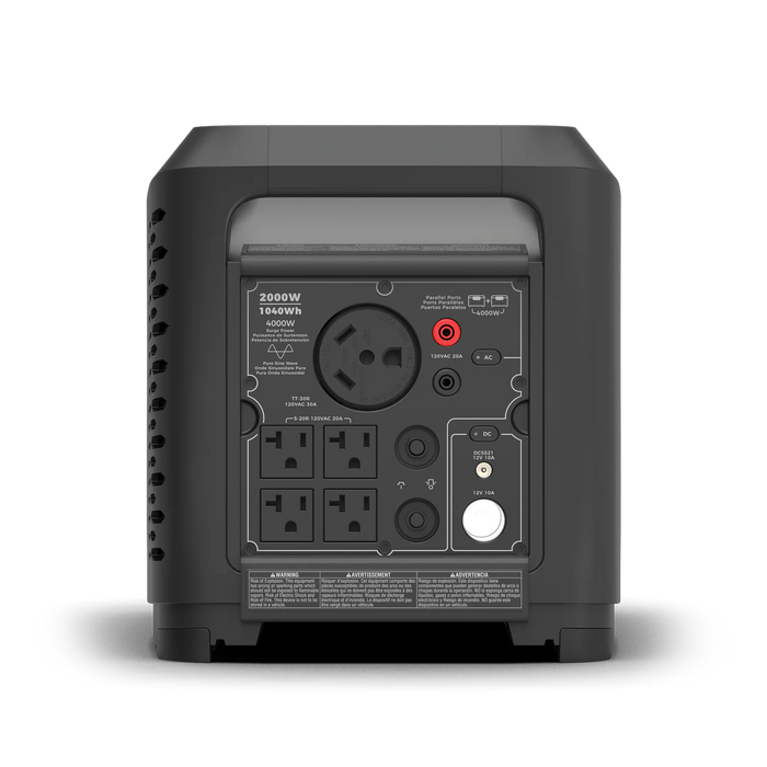 Firman Zero‑E Expandable Power Station Combo – 2080 Wh LiFePO₄, 2000 W Output, Base + 1 Expansion