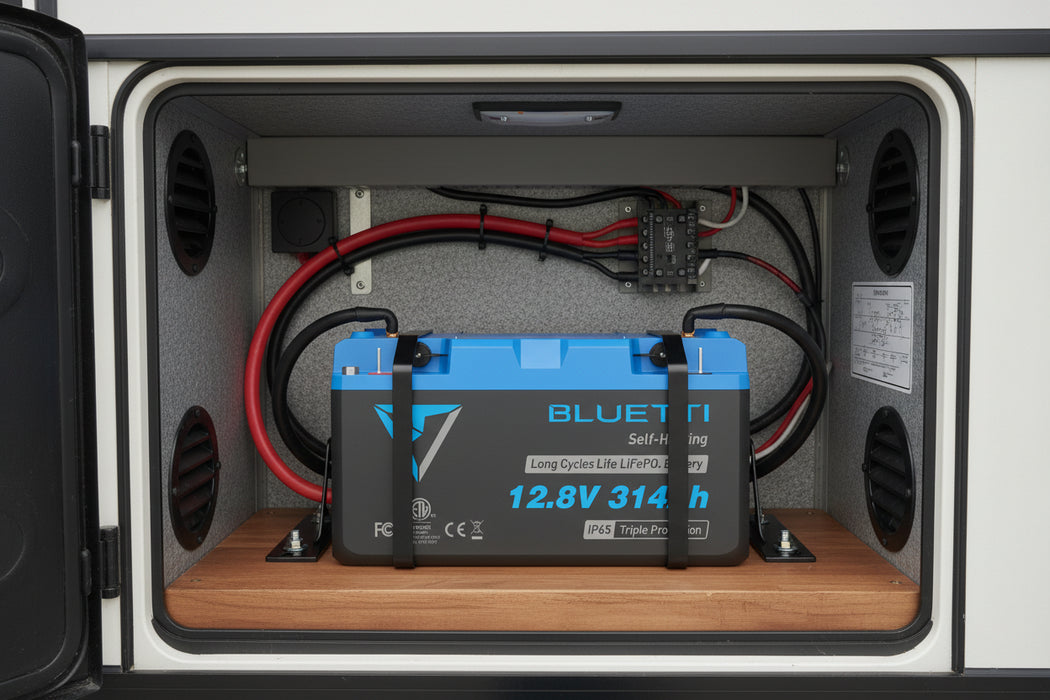 BLUETTI B1232 Ultra‑High‑Capacity Expansion Battery – 4019.2 Wh LiFePO₄ Deep‑Cycle Power Storage (Home & RV Energy Storage)
